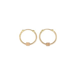 گوشواره طلا 18 عیار دخترانه طلا و جواهرسازی افرا مدل 091