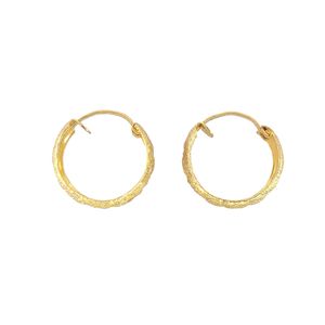 گوشواره طلا 18 عیار دخترانه طلا و جواهرسازی افرا مدل 105096