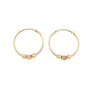 گوشواره طلا 18 عیار دخترانه طلا و جواهرسازی افرا مدل 132