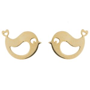 گوشواره طلا 18 عیار دخترانه مایا ماهک مدل me0722
