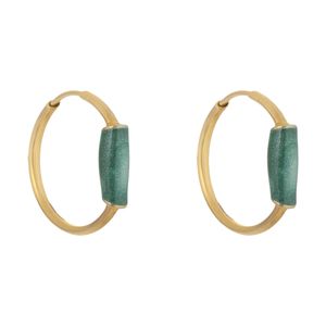 گوشواره طلا 18 عیار دخترانه کد er 004