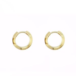 گوشواره طلا 18 عیار زنانه روبی آرت گالری مدل کلیپسی دایره