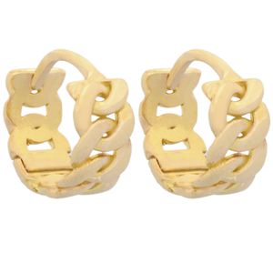 گوشواره طلا 18 عیار زنانه طلای مستجابی مدل حلقه ای کد 8004
