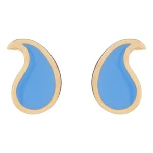 گوشواره میخی طلا 18 عیار زنانه تاج مدل g552 1