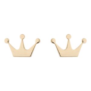 گوشواره میخی طلا 18 عیار زنانه تاج مدل r407 1