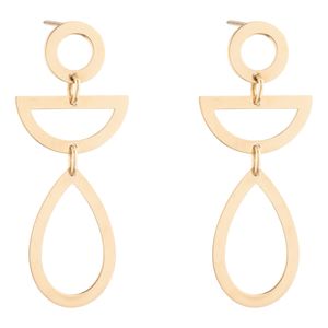 گوشواره میخی طلا 18 عیار زنانه روبی آرت گالری مدل 2349 lne6201