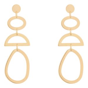 گوشواره میخی طلا 18 عیار زنانه روبی آرت گالری مدل 2350 lne6202