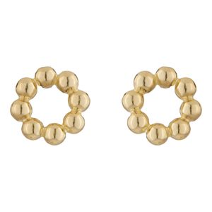گوشواره میخی طلا 18 عیار زنانه روبی آرت گالری مدل rs62127