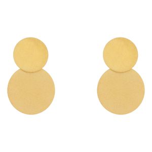 گوشواره میخی طلا 18 عیار زنانه طلای عقیق مدل 63313