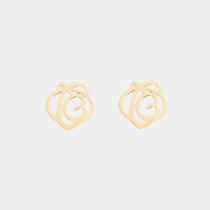 گوشواره میخی طلا 18 عیار زنانه مایا ماهک مدل me1238 گل