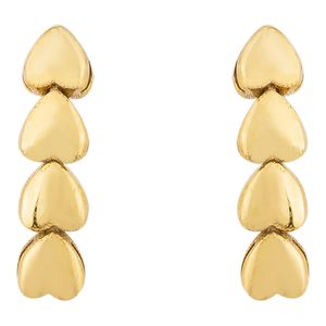 گوشواره میخی طلا 18 عیار زنانه کیا گالری مدل em349