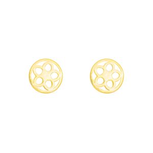 گوشواره میخی طلا 18 عیار زنانه کیا گالری مدل emh001