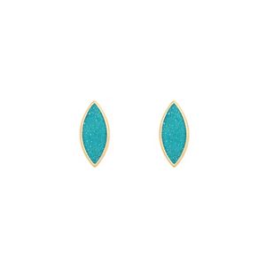 گوشواره میخی طلا 18 عیار زنانه کیا گالری مدل emoh124