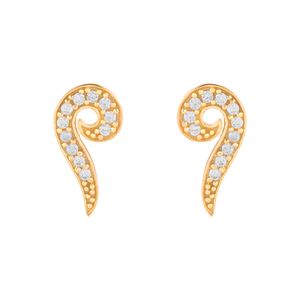 گوشواره میخی طلا 18 عیار زنانه کیا گالری مدل er092