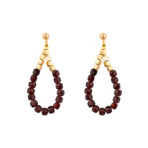 گوشواره میخی طلا 18 عیار زنانه کیا گالری مدل et091