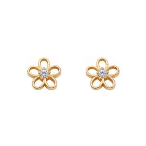 گوشواره میخی طلا 18 عیار زنانه کیا گالری مدل rze 1199