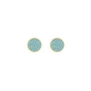 گوشواره میخی طلا 18 عیار زنانه کیا گالری مدل rze 34