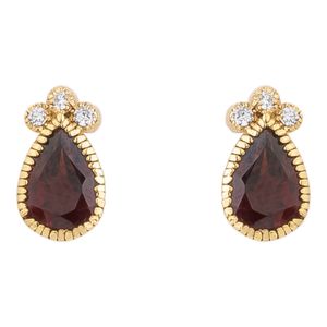 گوشواره میخی طلا 18 عیار زنانه کیا گالری مدل رستا کد ae453