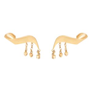 گوشواره میخی طلا 18 عیار زنانه گالری ملی مدل ml 171