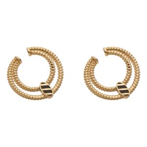 گوشواره میخی طلا 18 عیار زنانه گلدم مدل e 3070068