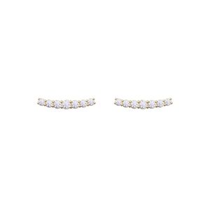 گوشواره میخی طلا 18 عیار زنانه گلدم مدل e211006