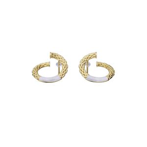 گوشواره میخی طلا 18 عیار زنانه گلدم مدل e211024