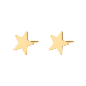 گوشواره میخی طلا 18 عیار زناه ماوی گالری مدل ستاره ساده