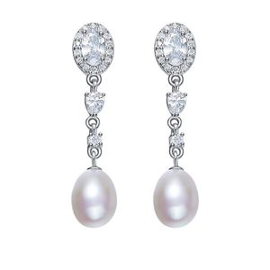 گوشواره میخی نقره زنانه کوبیک مدل qe 2522