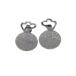 گوشواره نقره تاج گوهر کد tg227