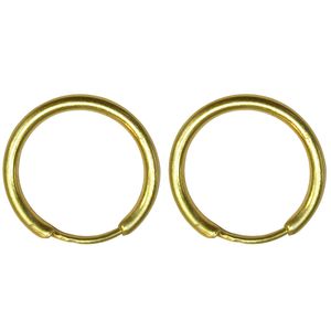گوشواره نقره زنانه سلین کالا مدل حلقه ای ce ear4