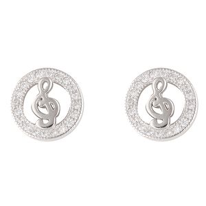 گوشواره نقره زنانه مون لایت کد e1203