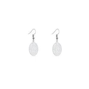 گوشواره نقره زنانه هایکا طرح گل مدل n.ha751