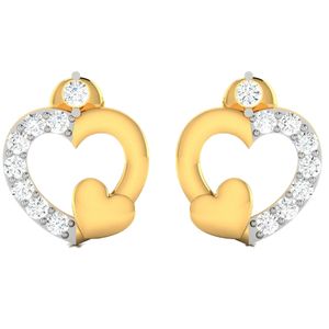 گوشواره نقره زنانه ژابیز کد 002