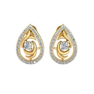 گوشواره نقره زنانه ژابیز کد 027