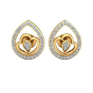 گوشواره نقره زنانه ژابیز کد 034