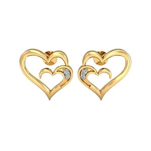 گوشواره نقره زنانه ژابیز کد 052
