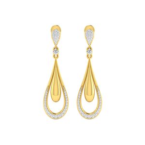 گوشواره نقره زنانه ژابیز کد 073