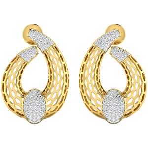 گوشواره نقره زنانه ژابیز کد 082