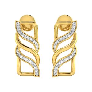 گوشواره نقره زنانه ژابیز کد 084