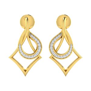 گوشواره نقره زنانه ژابیز کد 087