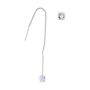 گوشواره نقره زنانه کد gr4009 با سنگ‌ سواروسکی