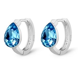 گوشواره نقره شهر جواهر مدل sj ne001