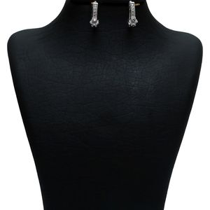 گوشواره نقره شهر جواهر مدل sj sne003