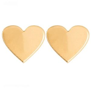 گوشواره نقره طرح قلب مدل 1588