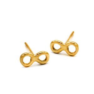 گوشواره نقره گالری ساج طرح بی نهایت