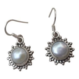 گوشواره نقره گالری مروارید کد 6347