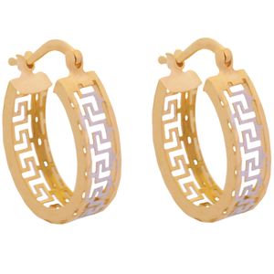 گوشواره کلیپسی طلا 18 عیار زنانه طلای مستجابی مدل الوان کد t1815