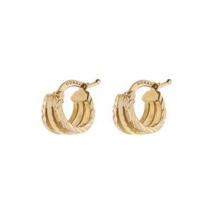 گوشواره کلیپسی طلا 18 عیار زنانه مایا ماهک مدل me1200