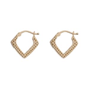 گوشواره کلیپسی طلا 18 عیار زنانه گلدم مدل e 3070055