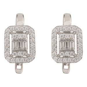 گوشواره کلیپسی طلا 18 عیار زنانه گلدم مدل e 3070084